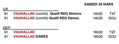 Changements dans le calendrier IDF