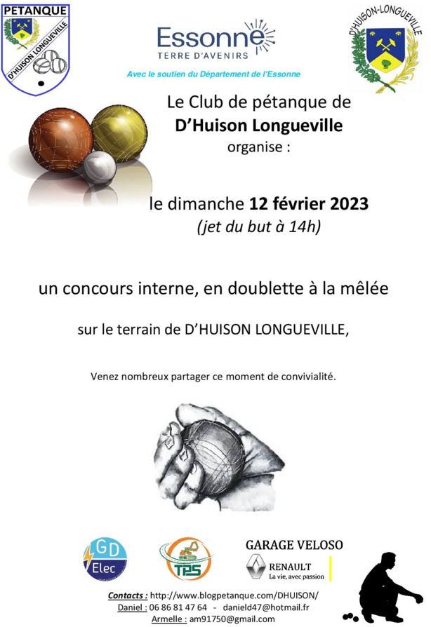 Concours interne le 12 février 2023