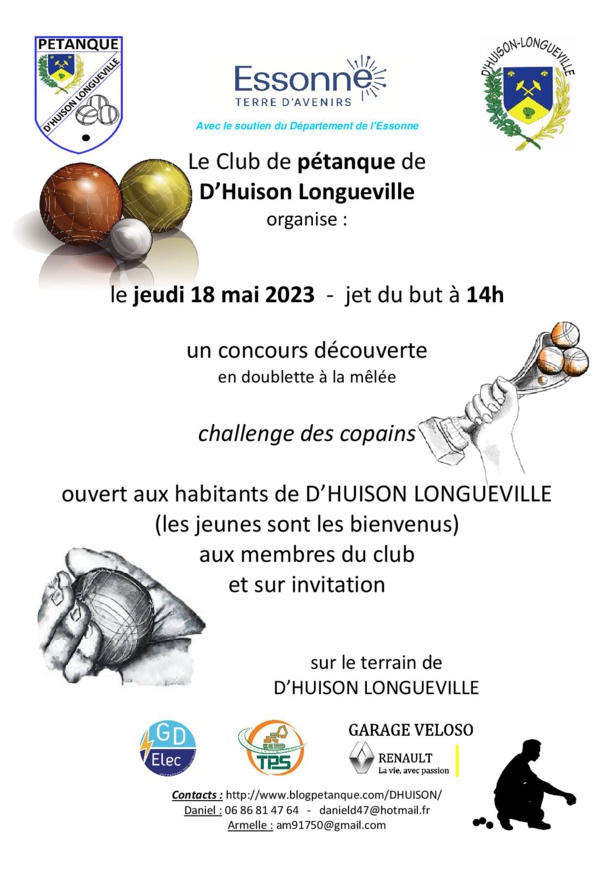 Actualités de mai sur le terrain de D'Huison Longueville Actualités de mai sur le terrain de D'Huison Longueville