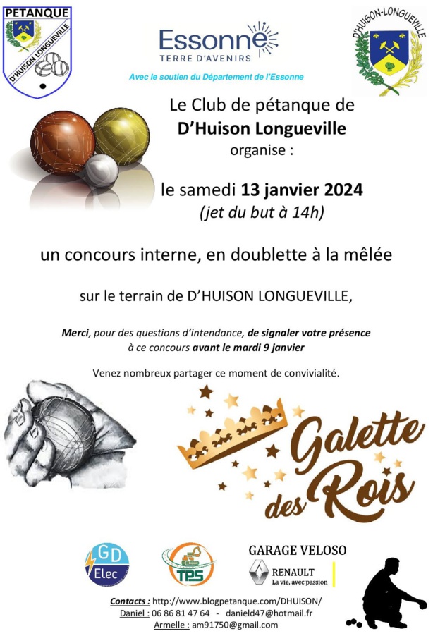 Concours de la galette Concours de la galette