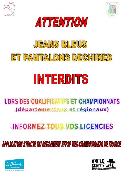 Championnats et qualificatifs