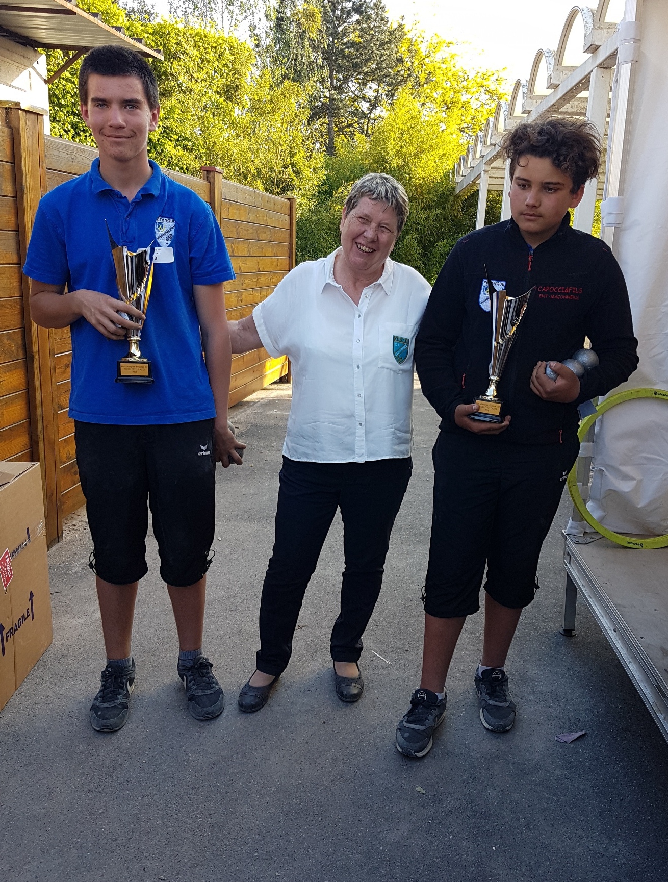 Championnat régional doublette jeunes Championnat régional doublette jeunes