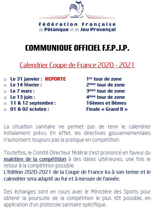 Report des coupes Report des coupes