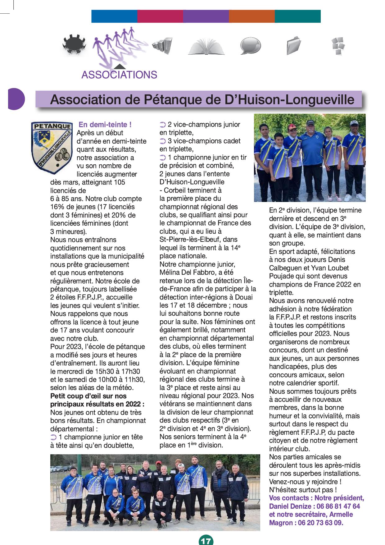 Article dans le journal VIVRE ICI de janvier 2023 Article dans le journal VIVRE ICI de janvier 2023