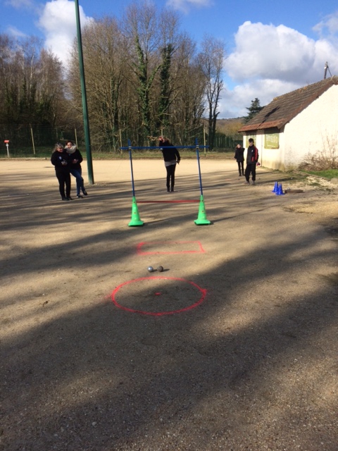 Ecole de pétanque le dimanche 6 mars 2016