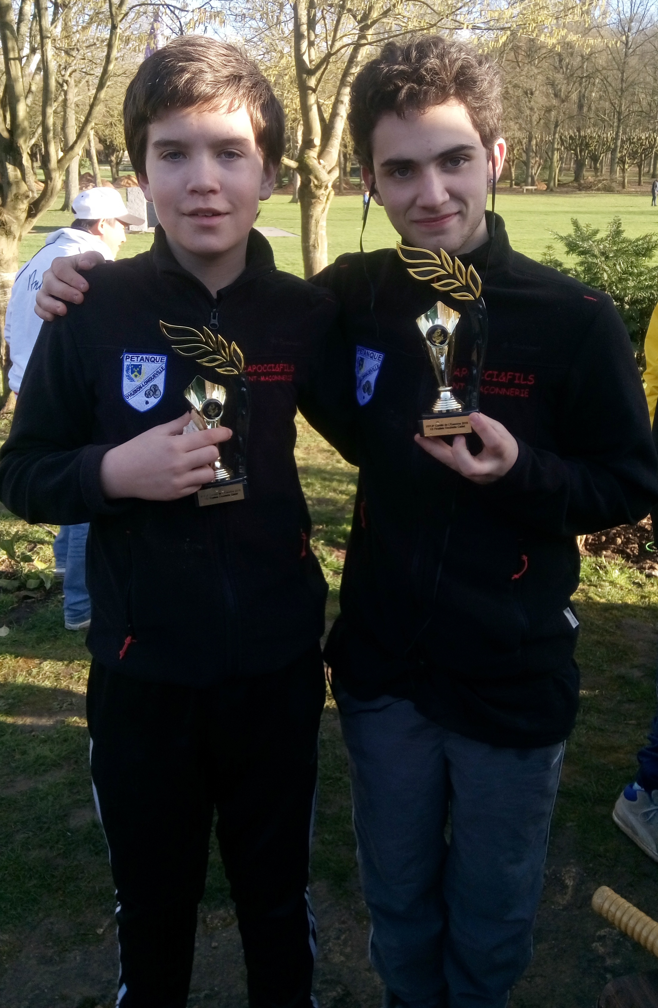 Championnat départemental Doublette JEUNES Championnat départemental Doublette JEUNES