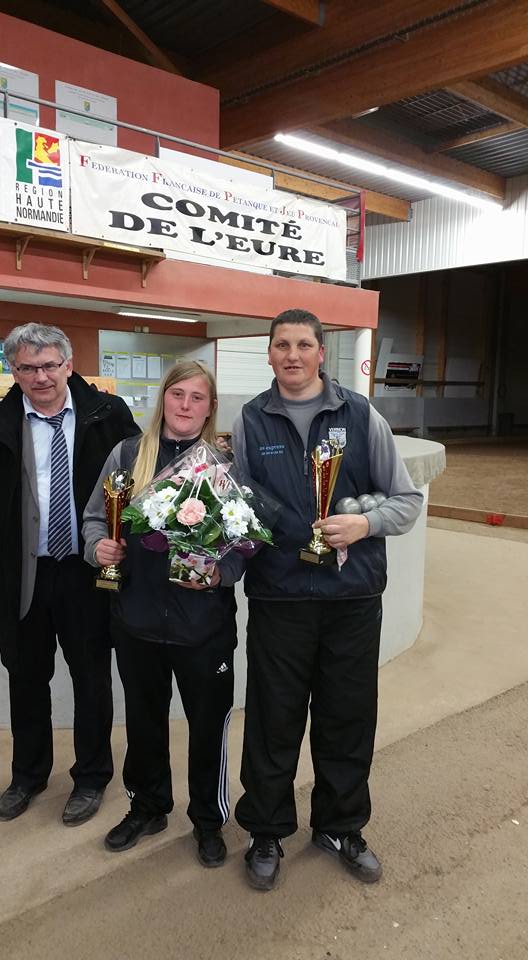 CHAMPIONNAT DOUBLETTE MIXTE CHAMPIONNAT DOUBLETTE MIXTE