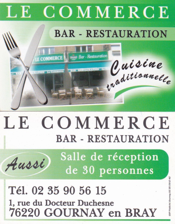 Bar Restaurant à Jérôme Férin et Corinne