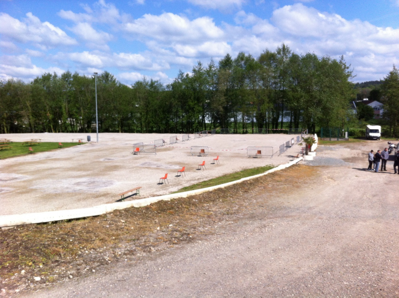 Vue d'ensemble de nos terrains à Fleury Vue d'ensemble de nos terrains à Fleury