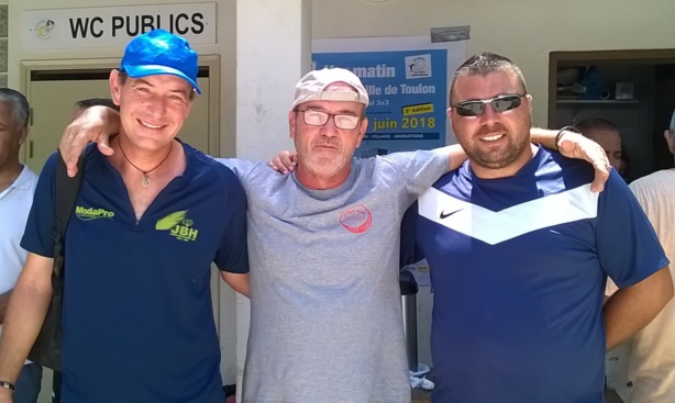 Les doubles champions de France Cédric GIRARD et Yohan SEGUI ont répondu présents Mika MARTINI quant à lui absent retenu par ses obligations