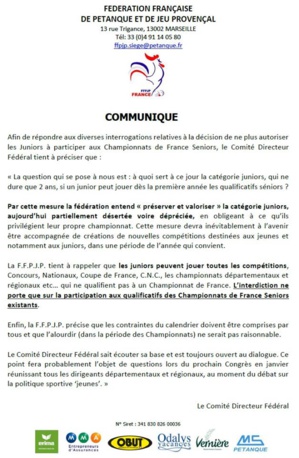 Nos juniors dans la tourmente Nos juniors dans la tourmente