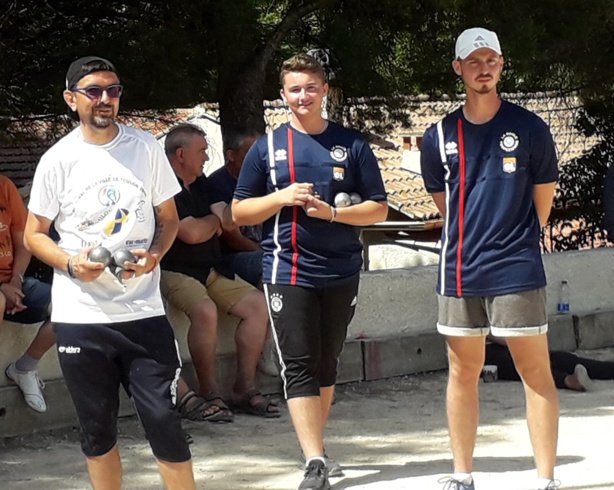 Les jeunes frères Tropini Mathieu et Baptiste étaient bien là mais valeureux perdants des 8èmes