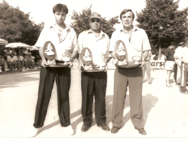 Vainqueur à Saint André avec Thierry Terreno et André Massoni