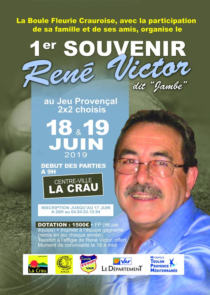 1er SOUVENIR RENE VICTOR 1er SOUVENIR RENE VICTOR