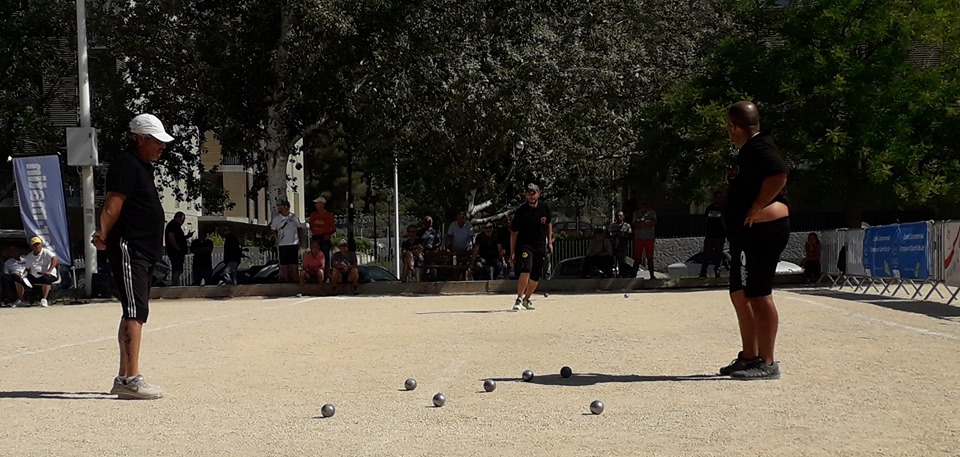 Sébastien Lécole au tir en demi-finale