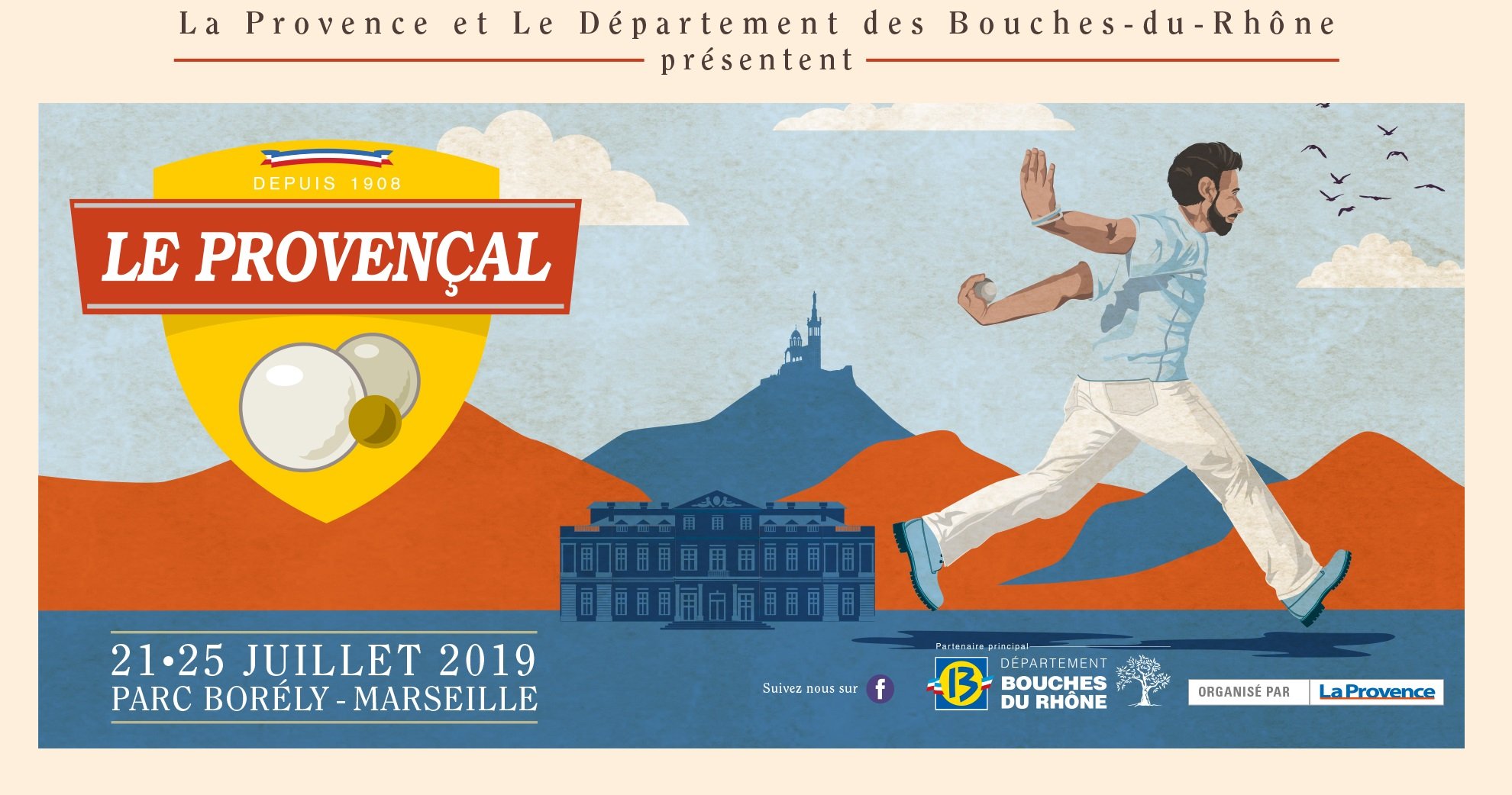 Toutes les informations (Inscription, terrains, etc...) en cliquant sur l'affiche
