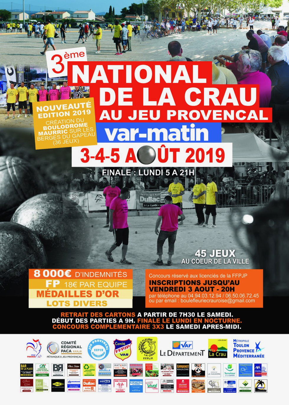 3e National de la ville de La Crau / Var-Matin