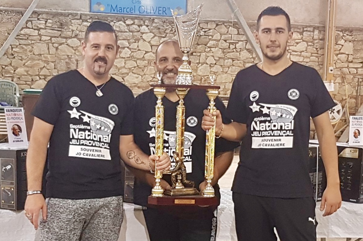 Stéphane COLOMBO, Richard PERRIER, Kévin ONDE, remportent le 2ème Souvenir "Jo CAVALIÈRE" Stéphane COLOMBO, Richard PERRIER, Kévin ONDE, remportent le 2ème Souvenir "Jo CAVALIÈRE"