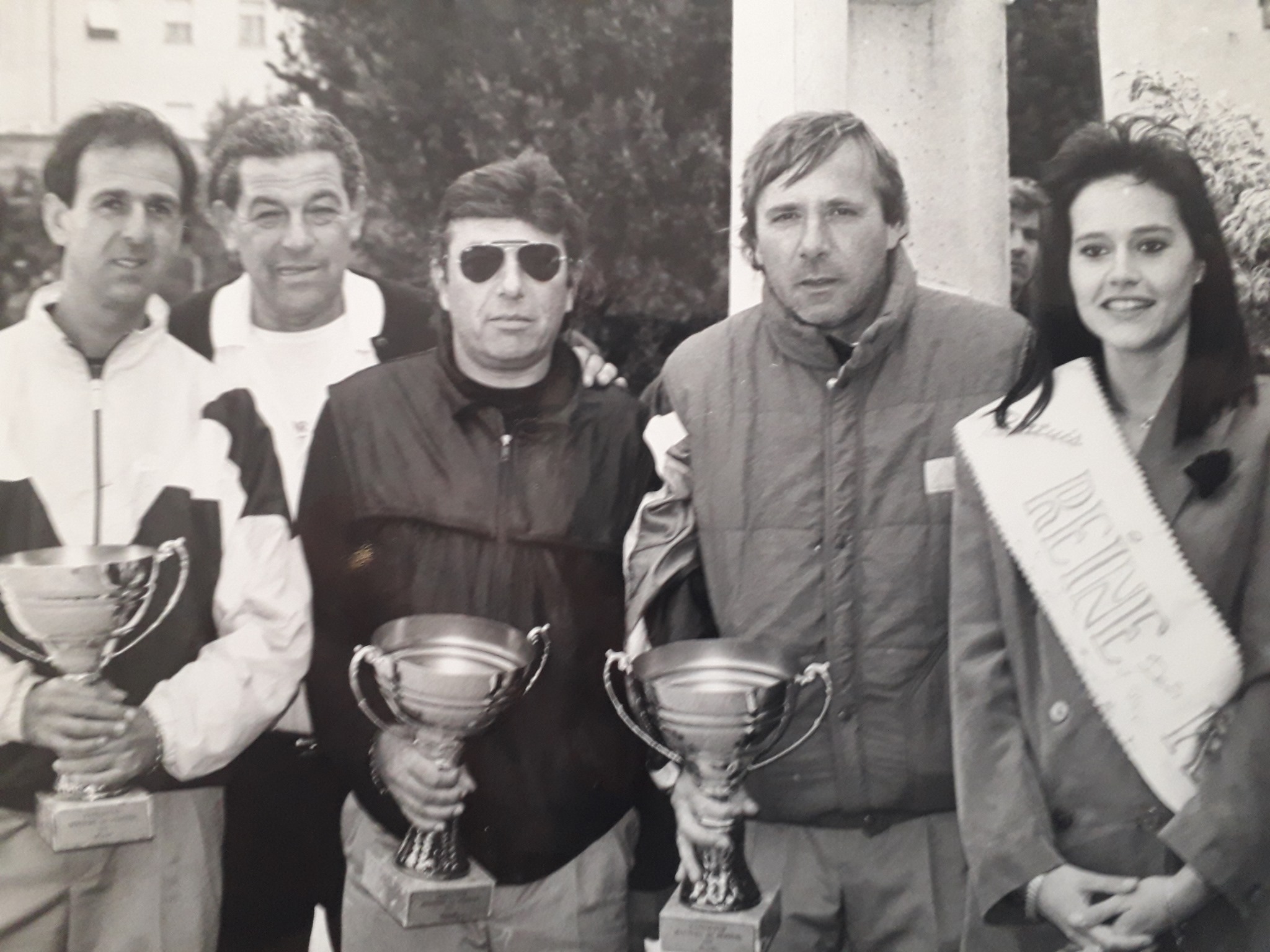 Autour de Robert, Alain Cortès, Ange Pacini, et André Massoni pour leur deuxième victoire aux Masters de Pertuis
