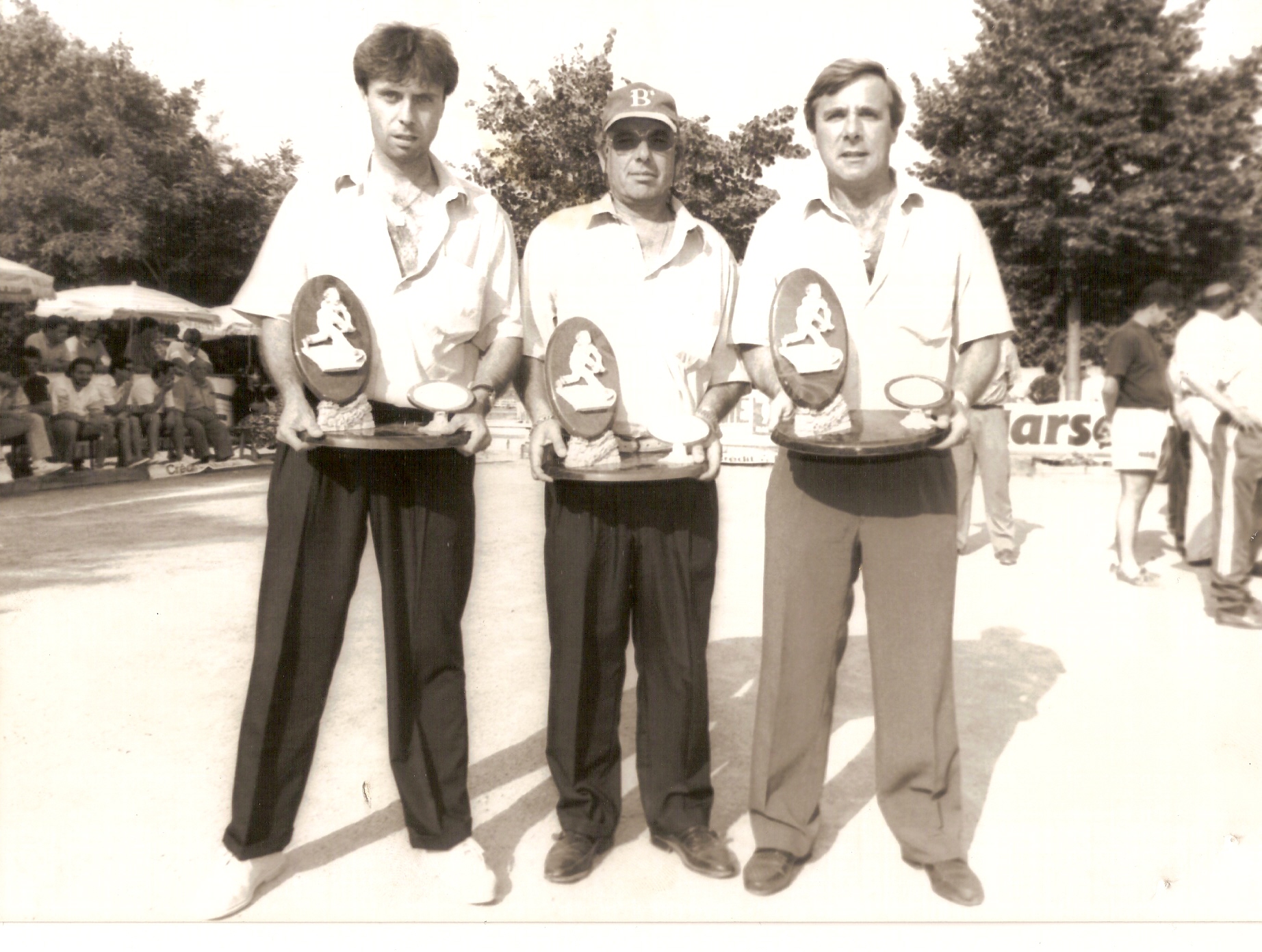 Vainqueur à Saint André avec Thierry Terreno et André Massoni