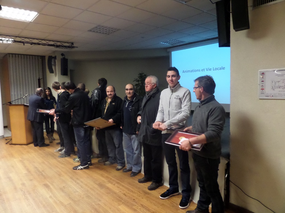 Les pétanqueurs canourguais honorés Les pétanqueurs canourguais honorés