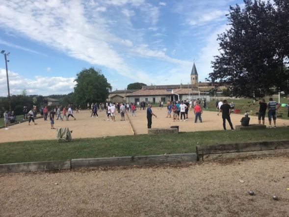 64 doublettes présentes samedi 29 août à Montceaux