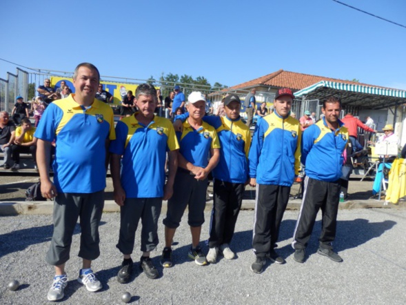 1/4 DE FINALE DU TRIPLETTE MASCULIN 1/4 DE FINALE DU TRIPLETTE MASCULIN