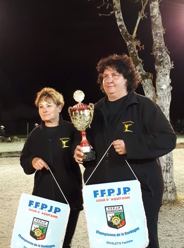 CHAMPIONNAT DE FRANCE DOUBLETTE FEMININ