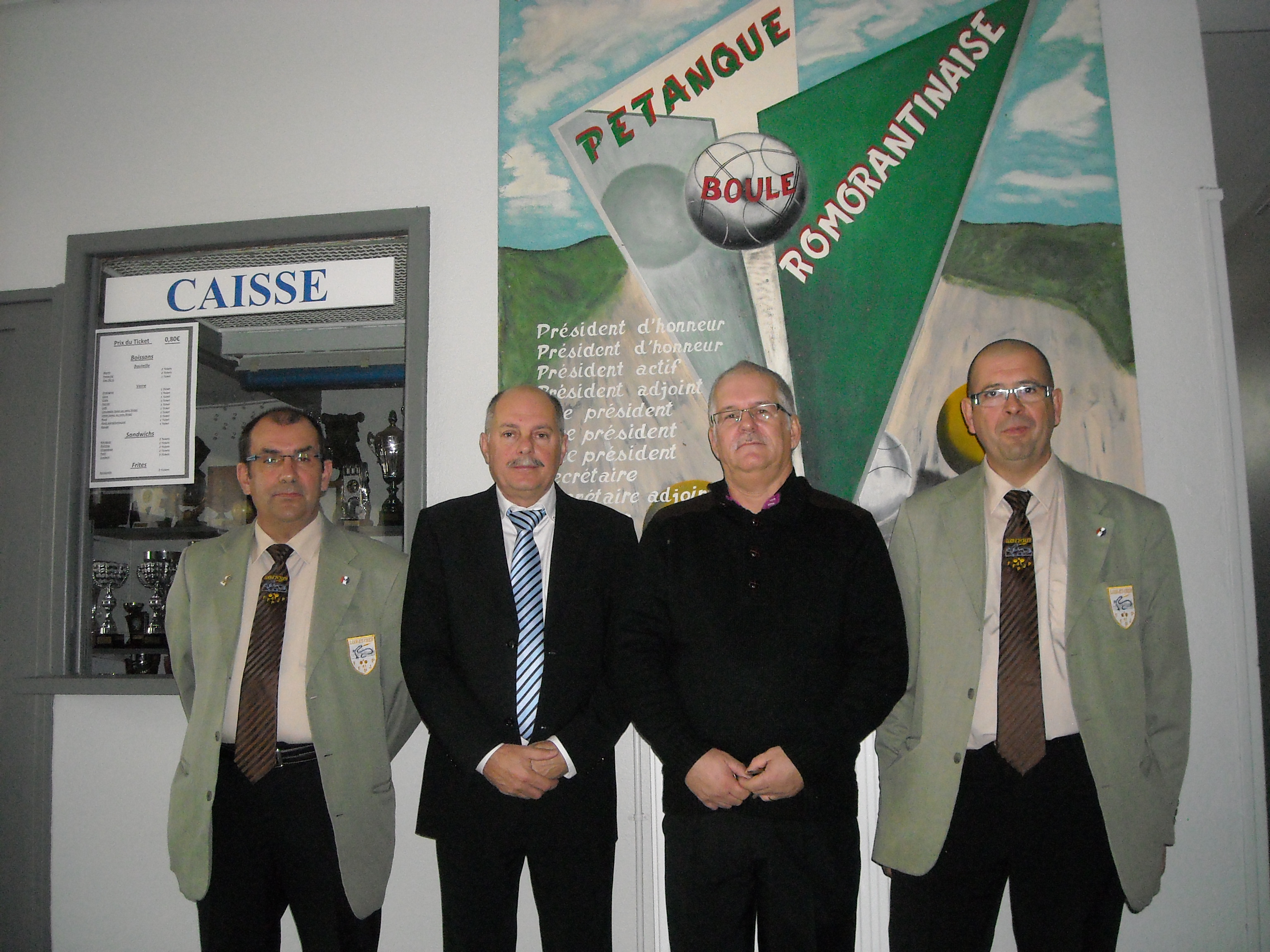 Photo souvenir au CLUB-HOUSE de la PBR