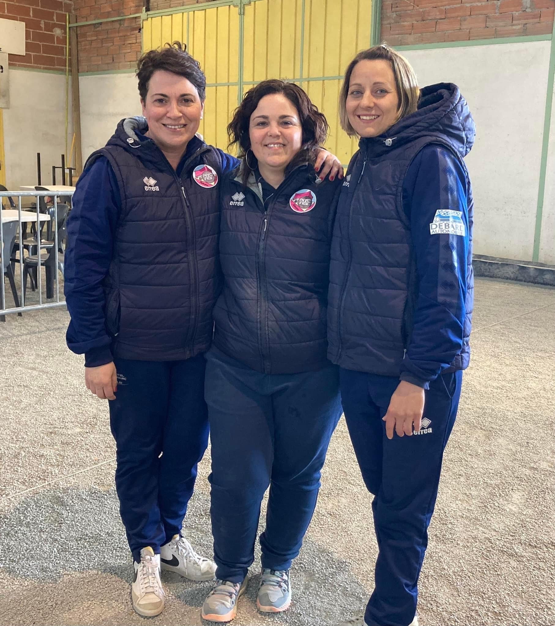 Championnat Triplette Féminin : 3ème titre de Champion du Tarn Championnat Triplette Féminin : 3ème titre de Champion du Tarn