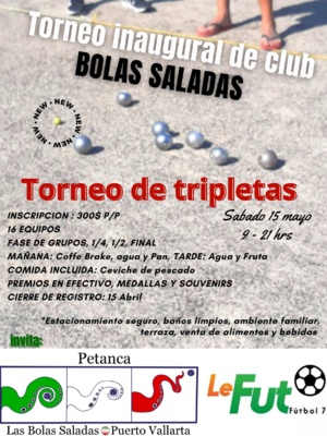Torneo y club listo en Puerto Vallarta Torneo y club listo en Puerto Vallarta