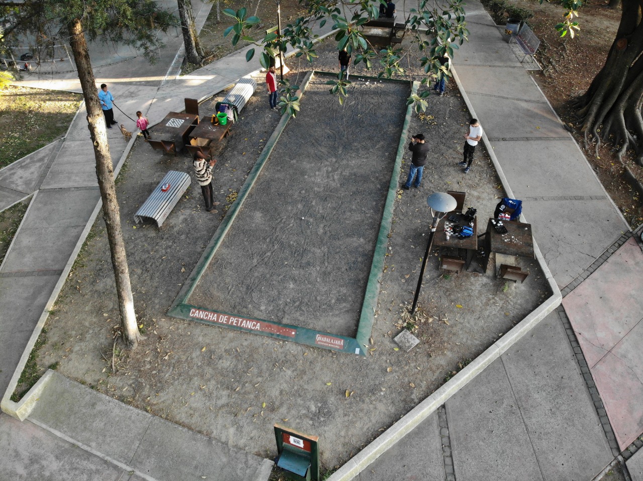 Cancha 1 vista aérea
