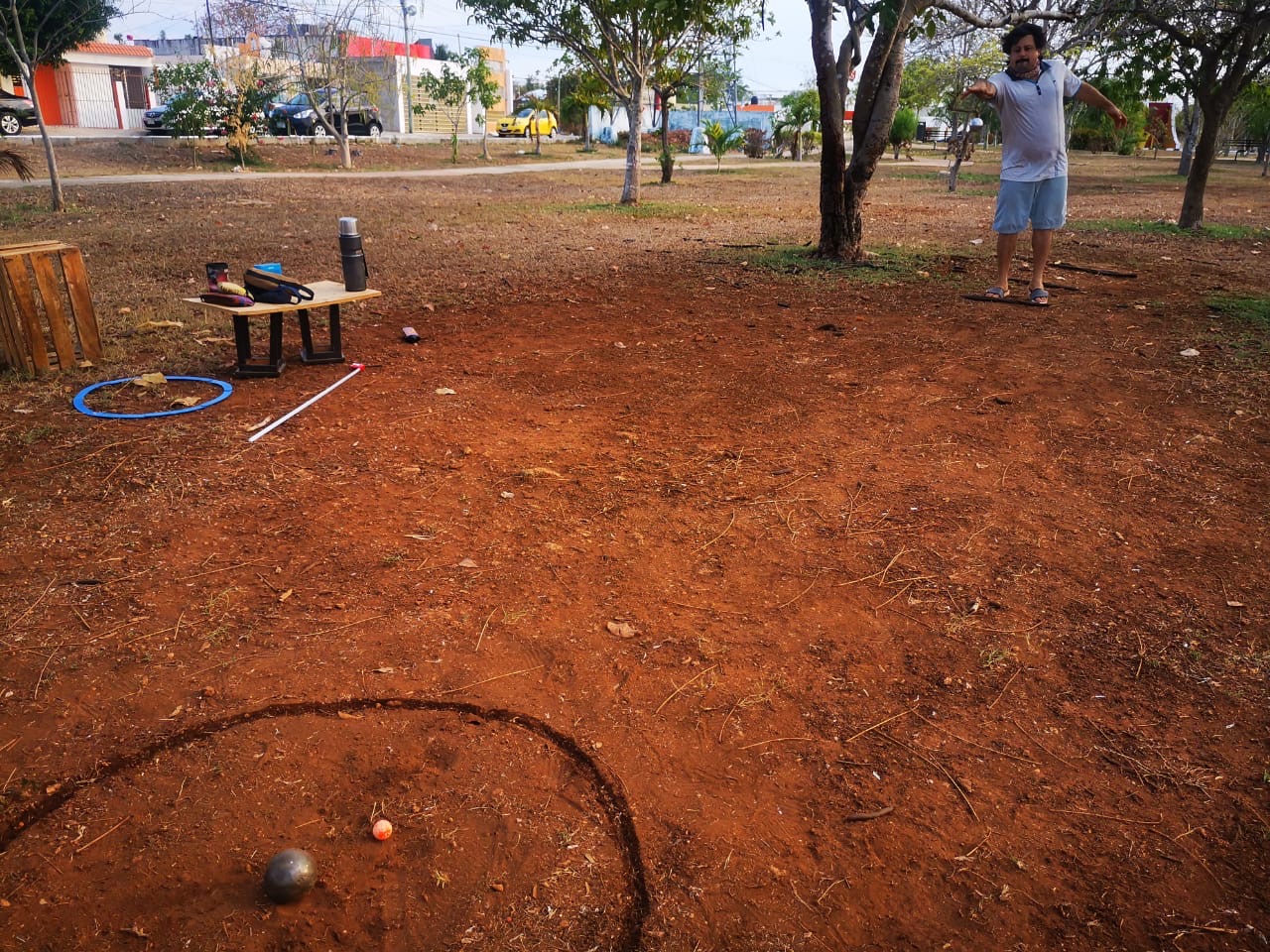Javier de Zavala, del Club Petanca del Mayan, de Merida, Yucatán (1) Javier de Zavala, del Club Petanca del Mayan, de Merida, Yucatán (1)