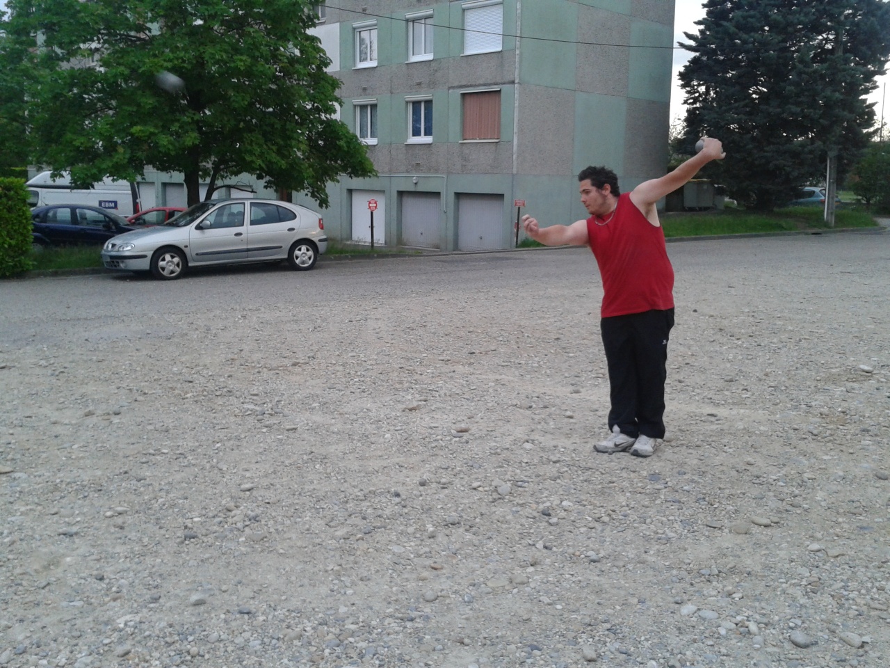 Anthony en pleine action Anthony en pleine action