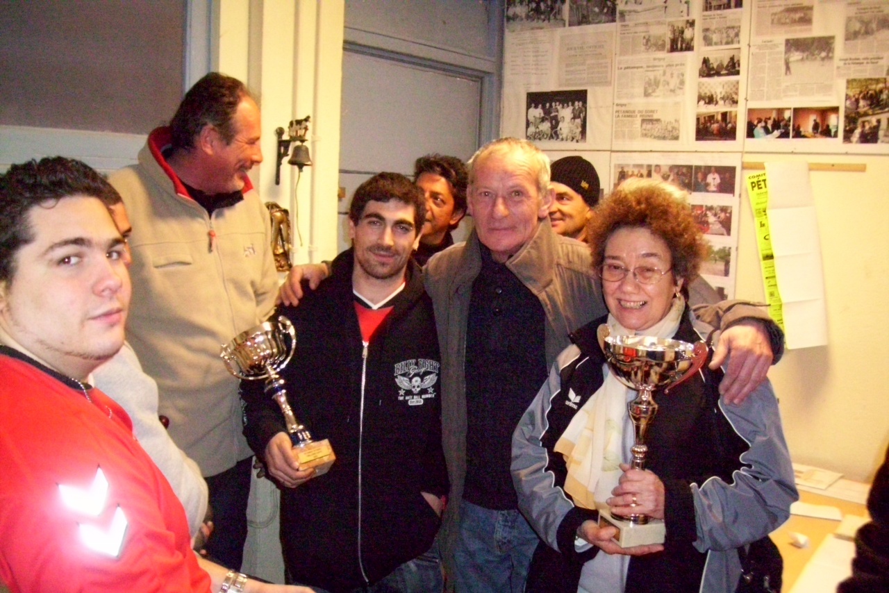 Vainqueur du challenge Dupuy, Yoan Garcia et Marguerite Boyet Vainqueur du challenge Dupuy, Yoan Garcia et Marguerite Boyet