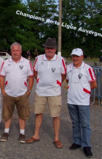 Championnat de Ligue triplette Vétérans 14/06/2012 Championnat de Ligue triplette Vétérans 14/06/2012