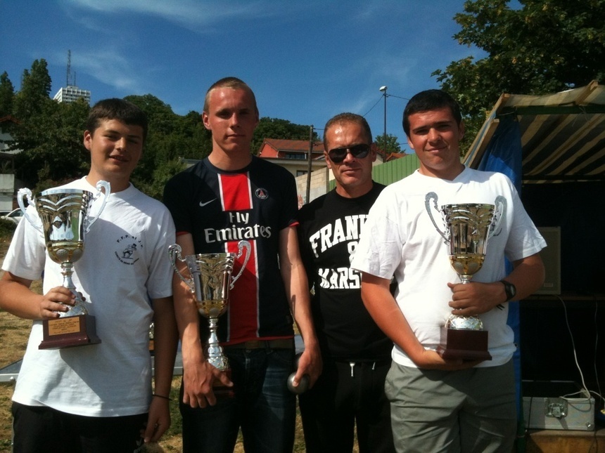 Championnat départemental triplette juniors Championnat départemental triplette juniors