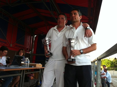 Nos champions JP Romain et Laurent