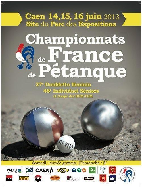Championnat de France tête à tête 2013 à Caen