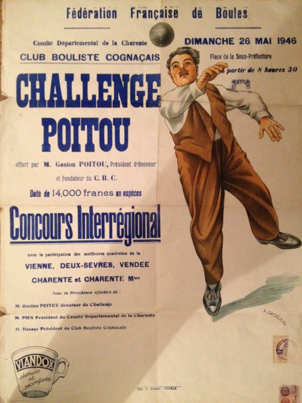 Affiche d'époque