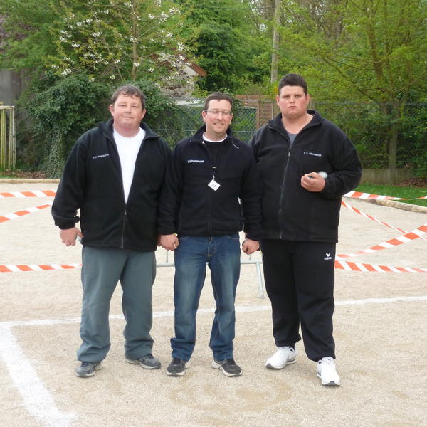 Yannick Mary, Luigi Josse, Rémi Perret ½ finaliste Yannick Mary, Luigi Josse, Rémi Perret ½ finaliste