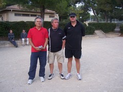 09-10-2010 Venelles (Champ. pétanque) Gérard Der Stépanian, Serge Musso, Laurent Coullet 082.jpg