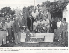 04-08-1989 - 81ème Provençal - Accroupis, Francis Fauchier, Claude Gramondi, Alain Demichelis