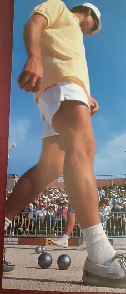 04-08-1989 Claude lors de la finale 04-08-1989 Claude lors de la finale