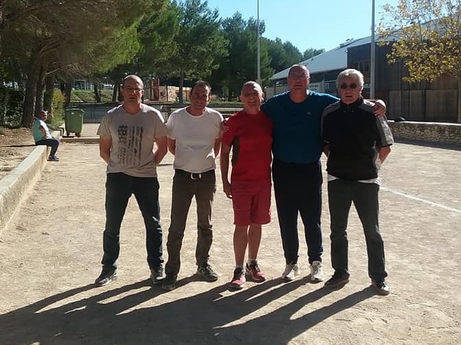 06-10-2019 Les demi-finalistes et Laurent Coulet 06-10-2019 Les demi-finalistes et Laurent Coulet