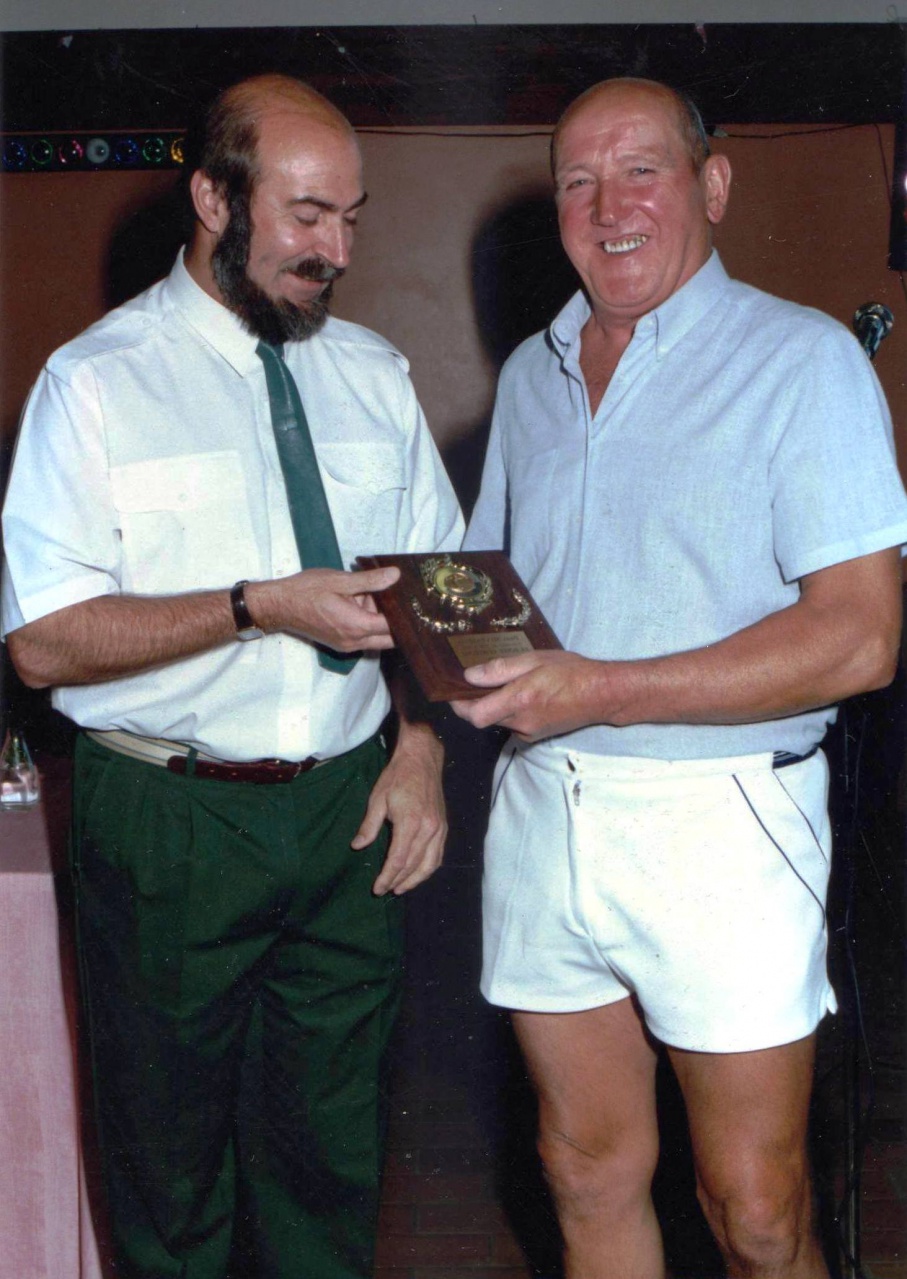 01-07-1990 Pierre Morbelli, Maire et Paul Silvestrini 628 01-07-1990 Pierre Morbelli, Maire et Paul Silvestrini 628