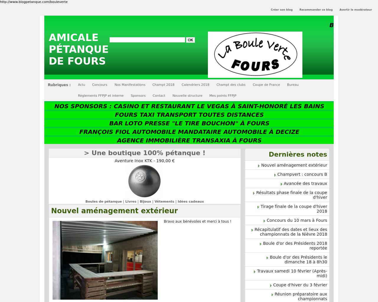 Boule Verte de Fours