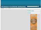 Pétanque Poudrerie Bergerac (Dordogne)