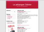 La pétanque l'Isloise (CD32)