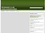 Pétanque Club d'Escaudoeuvres (Nord)